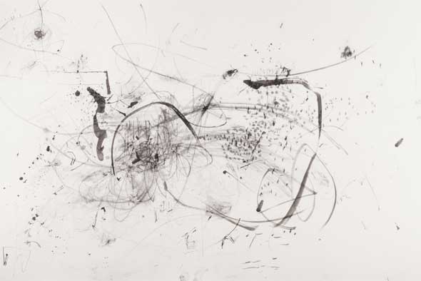 The rain meets the river.